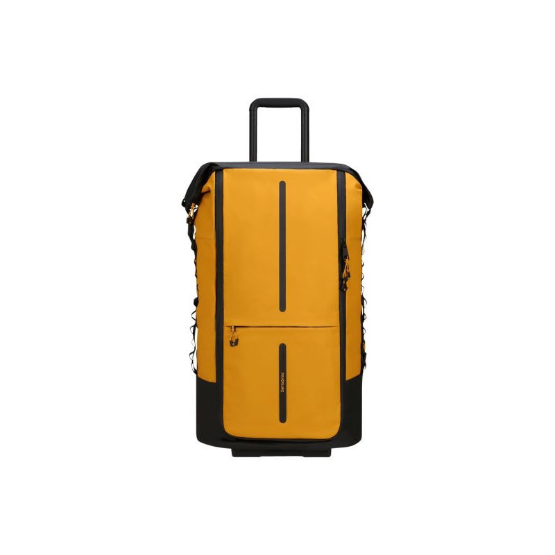 SAMSONITE ECODIVER BORSONE PIEGHEVOLE CON RUOTE GIALLO