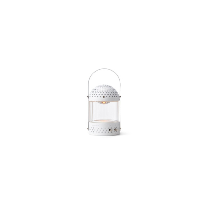 TRANSPARENT - LIGHT SPEAKER BIANCO
